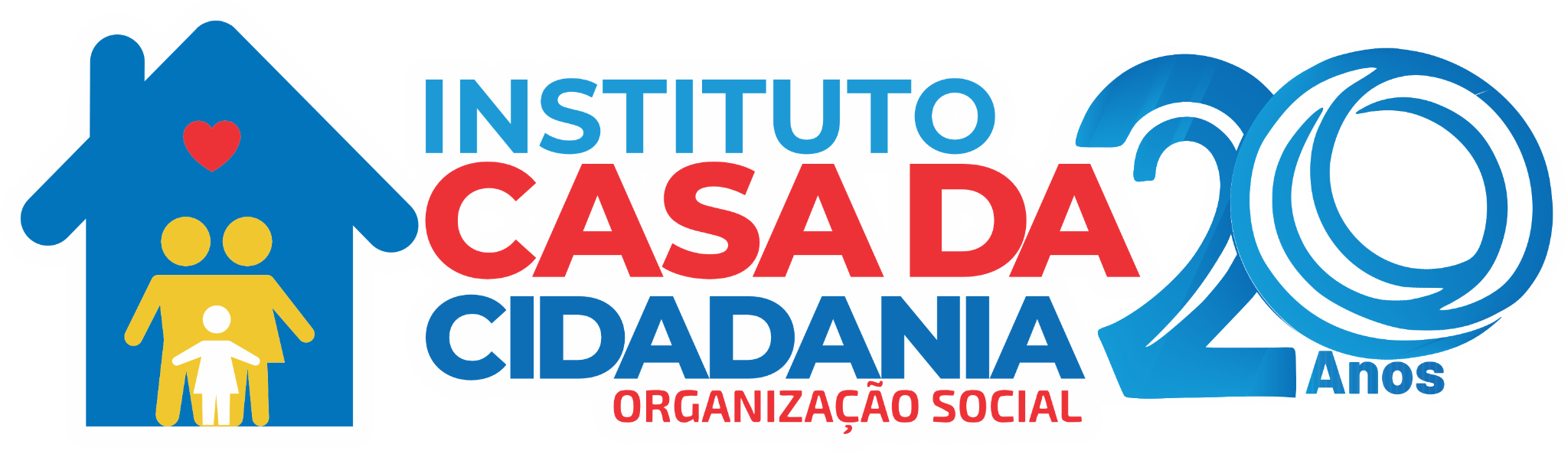 Logo Casa da Cidadania 20 anos